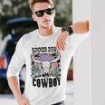 Simmer Down Cowboy Western Style Gift Unisex Long Sleeve Gifts for Him