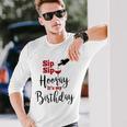 Sip Sip Hooray Its My Birthday Bday Party Long Sleeve T-Shirt T-Shirt Gifts for Him