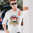 Soon To Be Papa Est 2022 Men Retro First Time Dad Papa Long Sleeve T-Shirt Gifts for Him