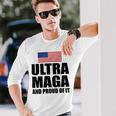 Ultra Maga And Proud Of It V8 Unisex Long Sleeve Gifts for Him