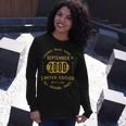 2000 September Birthday 2000 September Limited Edition Long Sleeve T-Shirt Gifts for Her