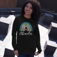 Abuela Rainbow For Matching Birthday Long Sleeve T-Shirt T-Shirt Gifts for Her