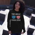 Anti Joe Biden Ultra Maga The Return Of The Great Maga King V3 Unisex Long Sleeve Gifts for Her