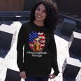 Behavioral Health Nurse 4Th Of July Black Nurse Parents Day Long Sleeve T-Shirt Gifts for Her