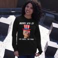 Biden Merry 4Th Of You Know The Thing Anti Joe Biden Long Sleeve T-Shirt Gifts for Her