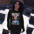 Bunny Joe Biden 4Th Of July Happy Easter Day V2 Long Sleeve T-Shirt Gifts for Her
