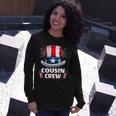 Cousin Crew 4Th Of July Matching Boys Girls Long Sleeve T-Shirt Gifts for Her