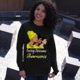 Ewings Sarcoma Awareness Yellow Women Ewings Sarcoma Ewings Sarcoma Awareness Unisex Long Sleeve Gifts for Her