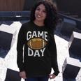 Football Player Vintage Game Day Unisex Long Sleeve Gifts for Her