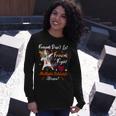 Friends Dont Let Friends Fight Multiple Sclerosis Alone Unicorn Orange Ribbon Multiple Sclerosis Multiple Sclerosis Awareness Unisex Long Sleeve Gifts for Her