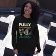 Fully Vaccinated By The Blood Of Jesus V2 Long Sleeve T-Shirt Gifts for Her