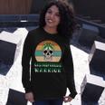 Gastroparesis Warrior Skull Women Vintage Green Ribbon Gastroparesis Gastroparesis Awareness Unisex Long Sleeve Gifts for Her