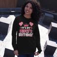 Its My Nieces Birthday Celebration Long Sleeve T-Shirt Gifts for Her
