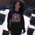 Its Ok To Be Different Vitiligo Awareness Long Sleeve T-Shirt Gifts for Her