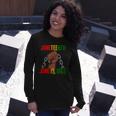 Juneteenth June 19Th 1865 Juneteenth Black Freedom Day Flag Long Sleeve T-Shirt T-Shirt Gifts for Her
