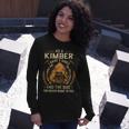 As A Kimber I Have A 3 Sides And The Side You Never Want To See Long Sleeve T-Shirt Gifts for Her