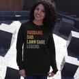 Lawn Mowing Lawn Care Stuff Vintage Retro Long Sleeve T-Shirt T-Shirt Gifts for Her