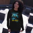 Leveling Up To Big Bro Again Gaming Lovers Vintage Long Sleeve T-Shirt T-Shirt Gifts for Her