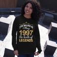 May 1997 Birthday Life Begins In May 1997 V2 Long Sleeve T-Shirt Gifts for Her