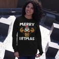 Merry Liftmas 300 Trending Shirt Unisex Long Sleeve Gifts for Her