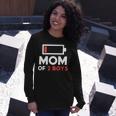 Mom Of 2 Boys Shirt From Son Mothers Day Birthday Women Active 154 Trending Shirt Unisex Long Sleeve Gifts for Her