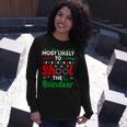 Most Likely To Shoot The Reindeer 556 Shirt Unisex Long Sleeve Gifts for Her