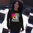 Pansexual Beagle Rainbow Heart Pride Lgbt Dog Lover 56 Beagle Dog Long Sleeve T-Shirt Gifts for Her