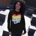 Protect Queer Gay Pride Lgbt Support Queer Pride Month Long Sleeve T-Shirt Gifts for Her