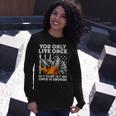 Racing You Only Live Once Unisex Long Sleeve Gifts for Her