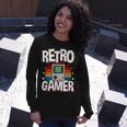 Retro Gaming Video Gamer Gaming Long Sleeve T-Shirt Gifts for Her