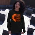 Sunflower In June We Wear Orange Gun Violence Awareness Day Long Sleeve T-Shirt T-Shirt Gifts for Her Sunflower In June We Wear Orange Gun Violence Awareness Day Long Sleeve T-Shirt T-Shirt Gifts for Her