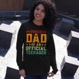 Vintage Thirteen Retro Proud Dad Of An 544 Shirt Unisex Long Sleeve Gifts for Her