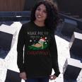 Wake Me Up When Its Christmas 820 Shirt Unisex Long Sleeve Gifts for Her