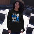 I Wear Blue For My Dad Als Awareness Supporter Warrior Long Sleeve T-Shirt T-Shirt Gifts for Her I Wear Blue For My Dad Als Awareness Supporter Warrior Long Sleeve T-Shirt T-Shirt Gifts for Her