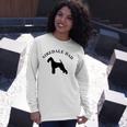 Airedale Dad Airedale Terrier Owner Long Sleeve T-Shirt T-Shirt Gifts for Her