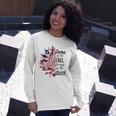 America The Home Of Free Because Of The Brave Plus Size Long Sleeve T-Shirt T-Shirt Gifts for Her