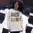 Beer Drinking Dont Worry Ive Had Both My Shots And Booster Unisex Long Sleeve Gifts for Her