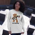 Boston Keytar Bear Street Performer Keyboard Playing Raglan Baseball Tee Long Sleeve T-Shirt T-Shirt Gifts for Her