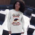 First Thing See Every Morning Is A Rottweiler Who Loves Me Unisex Long Sleeve Gifts for Her