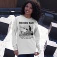 Fishing Dad Knows Everything Old Man Unisex Long Sleeve Gifts for Her