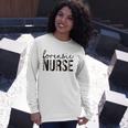 Forensic Nurse Life Nursing School Nurse Squad Raglan Baseball Tee Long Sleeve T-Shirt T-Shirt Gifts for Her