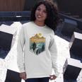 Hiking With My Puppy Good Day So Wave Unisex Long Sleeve Gifts for Her