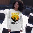 Hiking With My Puppy Good Day Unisex Long Sleeve Gifts for Her