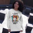 I Really Like Devilish Penguin Ok Unisex Long Sleeve Gifts for Her