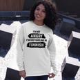 Im Not Angry Im Just Smiling In Finnish Unisex Long Sleeve Gifts for Her