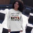 Just A Girl Who Loves Peckers 861 Shirt Unisex Long Sleeve Gifts for Her