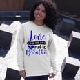 Love Is In The Air Try Not To Breathe 135 Trending Shirt Unisex Long Sleeve Gifts for Her