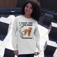 Mini Goldendoodle Quote Mom Doodle Dad Art Cute Groodle Dog Long Sleeve T-Shirt T-Shirt Gifts for Her