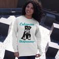 Miniature Schnauzer At Home Cuteness Dispenser Multi Tasking Dog Unisex Long Sleeve Gifts for Her