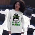 One Lucky Nurse St Patricks Day For Women Funny Nurse Unisex Long Sleeve Gifts for Her